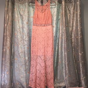 Blush Pink Prom Dress